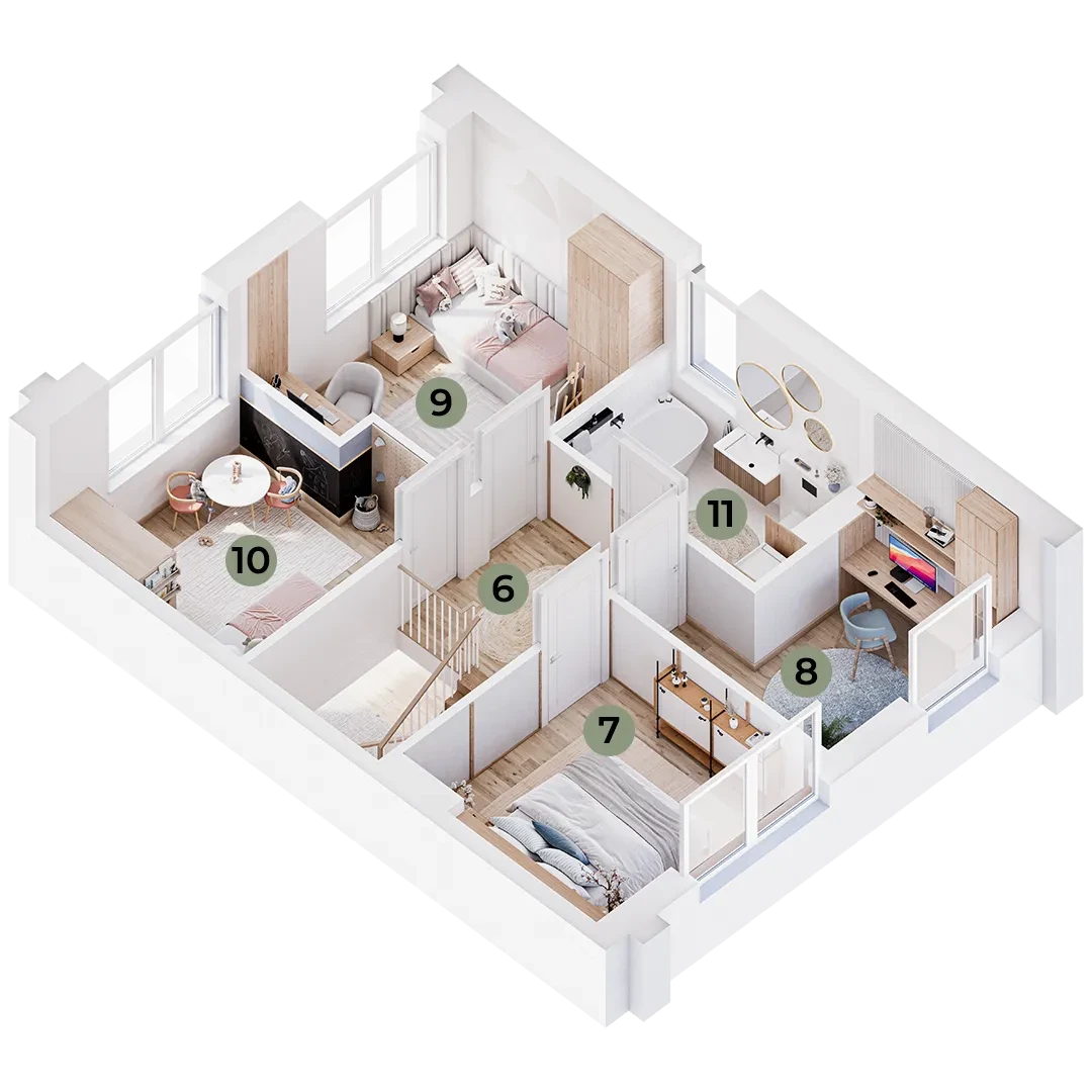 22. Rzuty kondygnacji